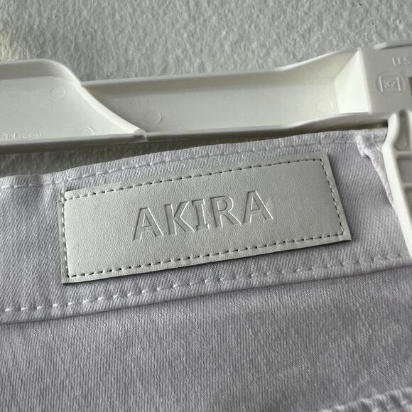 Akira Morning Glory Floral Ruffle Jean Shorts Size Small - Picture 6 of 6